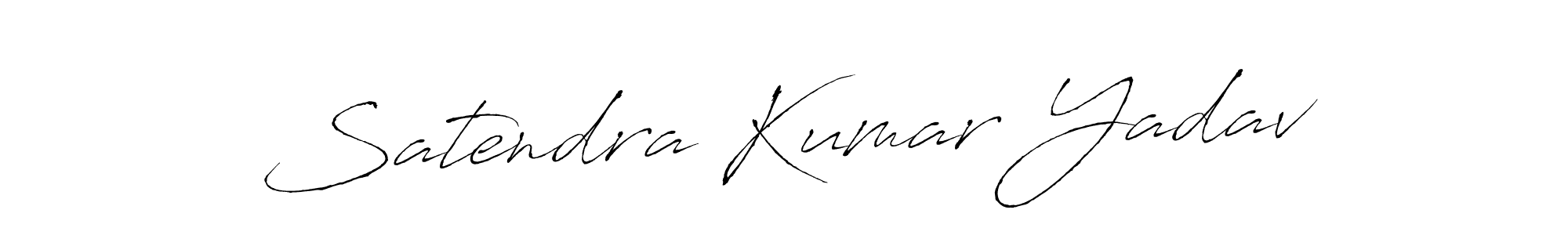 You should practise on your own different ways (Antro_Vectra) to write your name (Satendra Kumar Yadav) in signature. don't let someone else do it for you. Satendra Kumar Yadav signature style 6 images and pictures png