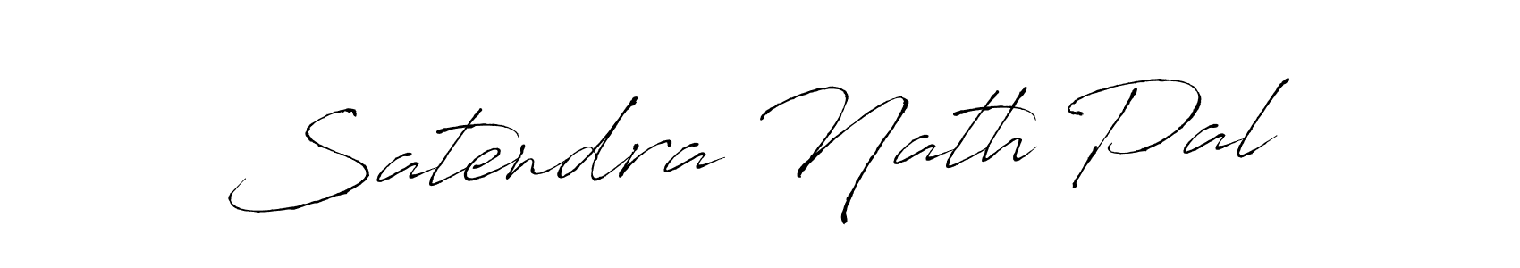 Create a beautiful signature design for name Satendra Nath Pal. With this signature (Antro_Vectra) fonts, you can make a handwritten signature for free. Satendra Nath Pal signature style 6 images and pictures png