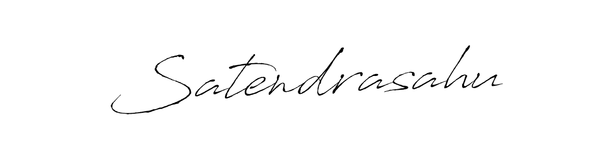Use a signature maker to create a handwritten signature online. With this signature software, you can design (Antro_Vectra) your own signature for name Satendrasahu. Satendrasahu signature style 6 images and pictures png