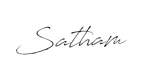 Once you've used our free online signature maker to create your best signature Antro_Vectra style, it's time to enjoy all of the benefits that Satham name signing documents. Satham signature style 6 images and pictures png