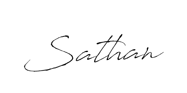 How to make Sathan name signature. Use Antro_Vectra style for creating short signs online. This is the latest handwritten sign. Sathan signature style 6 images and pictures png