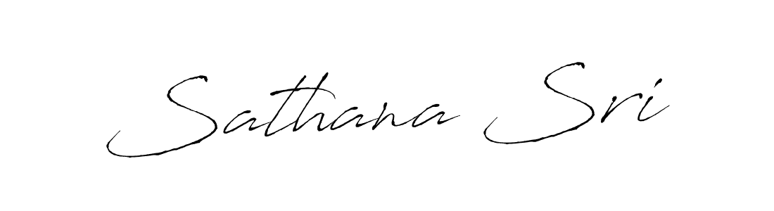 You should practise on your own different ways (Antro_Vectra) to write your name (Sathana Sri) in signature. don't let someone else do it for you. Sathana Sri signature style 6 images and pictures png