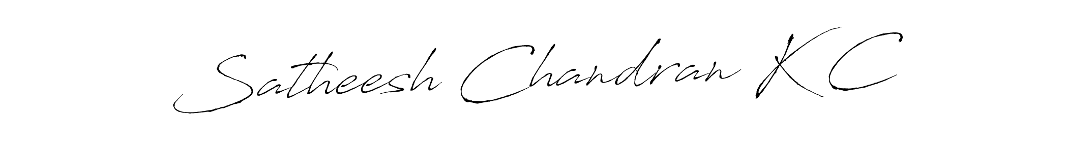 Make a beautiful signature design for name Satheesh Chandran K C. Use this online signature maker to create a handwritten signature for free. Satheesh Chandran K C signature style 6 images and pictures png