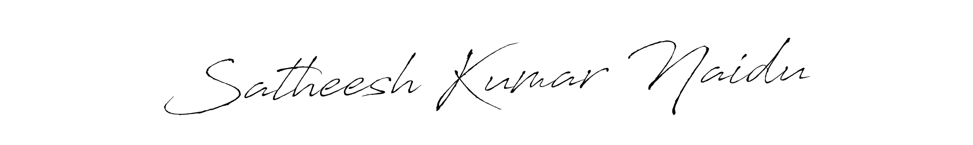 Also we have Satheesh Kumar Naidu name is the best signature style. Create professional handwritten signature collection using Antro_Vectra autograph style. Satheesh Kumar Naidu signature style 6 images and pictures png