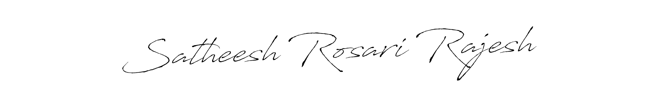 Once you've used our free online signature maker to create your best signature Antro_Vectra style, it's time to enjoy all of the benefits that Satheesh Rosari Rajesh name signing documents. Satheesh Rosari Rajesh signature style 6 images and pictures png