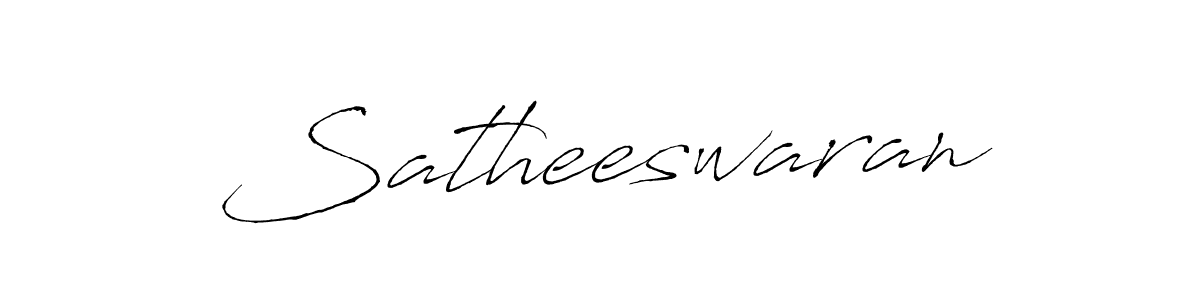 How to make Satheeswaran signature? Antro_Vectra is a professional autograph style. Create handwritten signature for Satheeswaran name. Satheeswaran signature style 6 images and pictures png