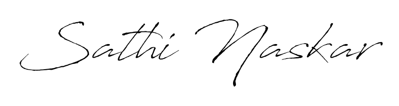 An effortless, minimalist signature concept for Sathi Naskar using Antro_Vectra design. Clean lines that look great on any document. Sathi Naskar signature style 6 images and pictures png