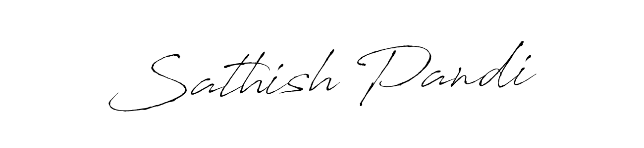 Use a signature maker to create a handwritten signature online. With this signature software, you can design (Antro_Vectra) your own signature for name Sathish Pandi. Sathish Pandi signature style 6 images and pictures png