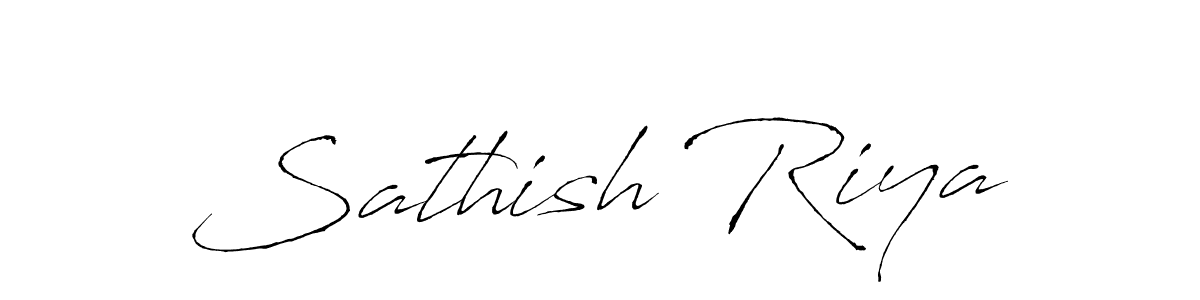 It looks lik you need a new signature style for name Sathish Riya. Design unique handwritten (Antro_Vectra) signature with our free signature maker in just a few clicks. Sathish Riya signature style 6 images and pictures png