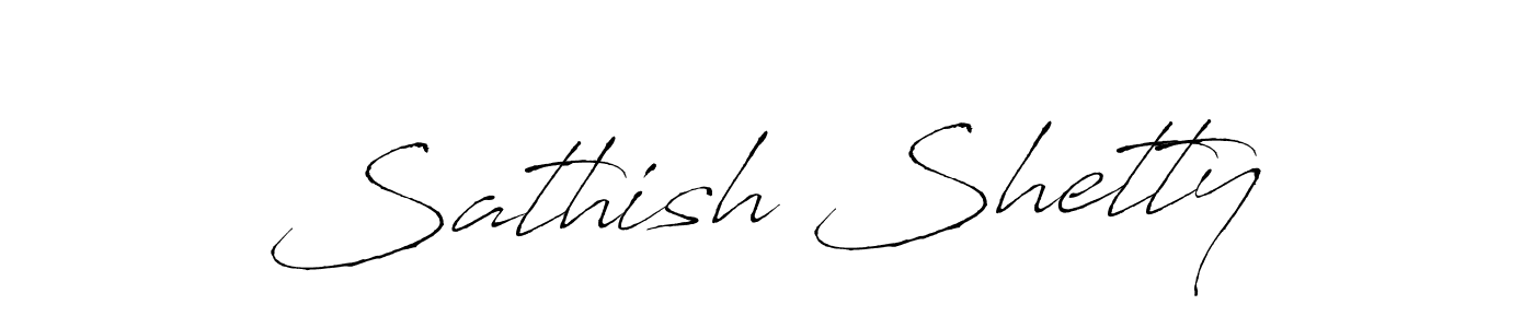 Similarly Antro_Vectra is the best handwritten signature design. Signature creator online .You can use it as an online autograph creator for name Sathish Shetty. Sathish Shetty signature style 6 images and pictures png