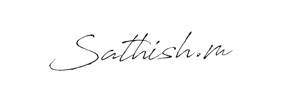 This is the best signature style for the Sathish.m name. Also you like these signature font (Antro_Vectra). Mix name signature. Sathish.m signature style 6 images and pictures png