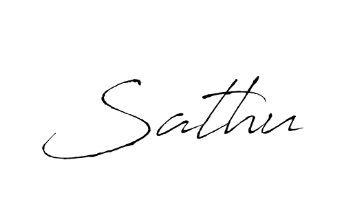 Also we have Sathu name is the best signature style. Create professional handwritten signature collection using Antro_Vectra autograph style. Sathu signature style 6 images and pictures png