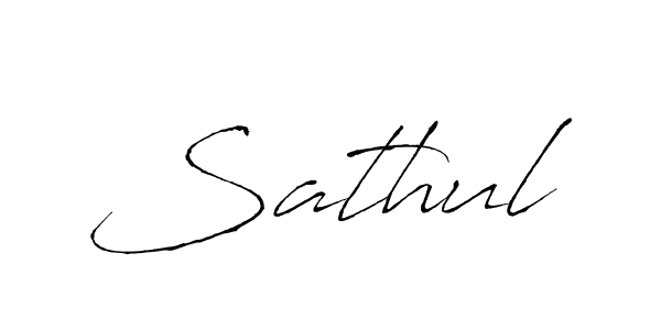 The best way (Antro_Vectra) to make a short signature is to pick only two or three words in your name. The name Sathul include a total of six letters. For converting this name. Sathul signature style 6 images and pictures png