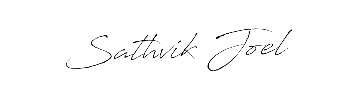 Also we have Sathvik Joel name is the best signature style. Create professional handwritten signature collection using Antro_Vectra autograph style. Sathvik Joel signature style 6 images and pictures png