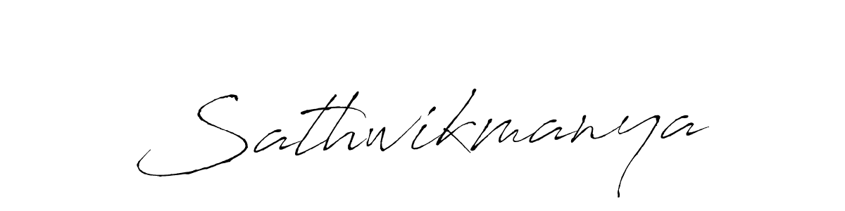 Antro_Vectra is a professional signature style that is perfect for those who want to add a touch of class to their signature. It is also a great choice for those who want to make their signature more unique. Get Sathwikmanya name to fancy signature for free. Sathwikmanya signature style 6 images and pictures png