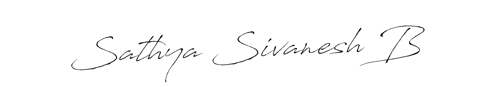 Once you've used our free online signature maker to create your best signature Antro_Vectra style, it's time to enjoy all of the benefits that Sathya Sivanesh B name signing documents. Sathya Sivanesh B signature style 6 images and pictures png