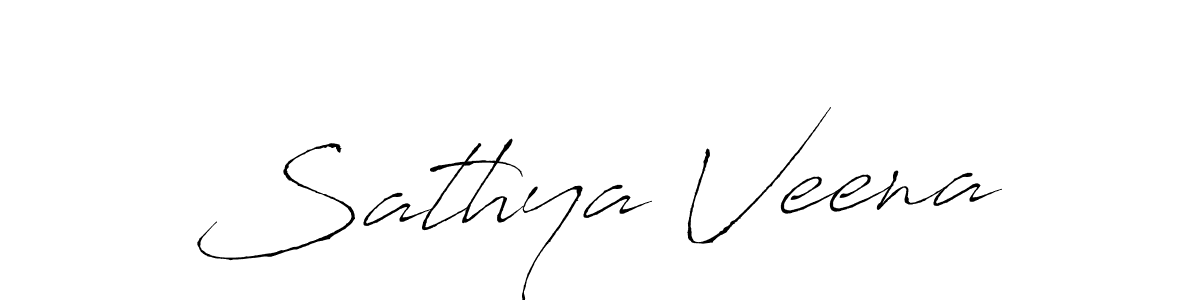 Make a beautiful signature design for name Sathya Veena. Use this online signature maker to create a handwritten signature for free. Sathya Veena signature style 6 images and pictures png