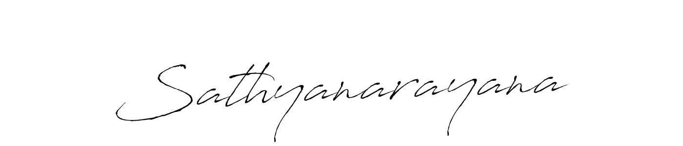 You should practise on your own different ways (Antro_Vectra) to write your name (Sathyanarayana) in signature. don't let someone else do it for you. Sathyanarayana signature style 6 images and pictures png