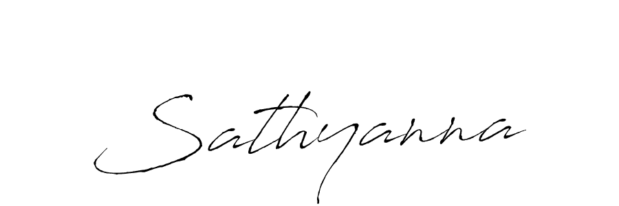 Also we have Sathyanna name is the best signature style. Create professional handwritten signature collection using Antro_Vectra autograph style. Sathyanna signature style 6 images and pictures png