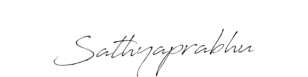 Also we have Sathyaprabhu name is the best signature style. Create professional handwritten signature collection using Antro_Vectra autograph style. Sathyaprabhu signature style 6 images and pictures png