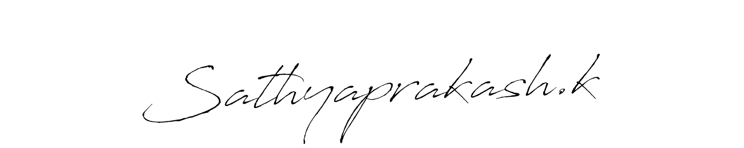 Make a beautiful signature design for name Sathyaprakash.k. Use this online signature maker to create a handwritten signature for free. Sathyaprakash.k signature style 6 images and pictures png