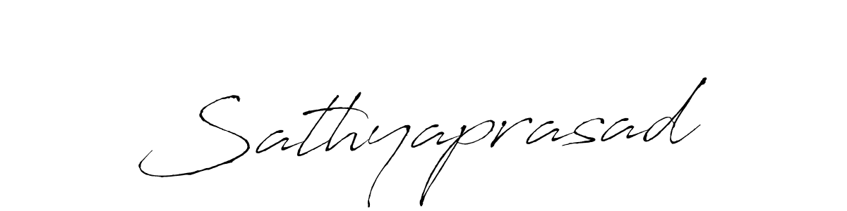 Also we have Sathyaprasad name is the best signature style. Create professional handwritten signature collection using Antro_Vectra autograph style. Sathyaprasad signature style 6 images and pictures png