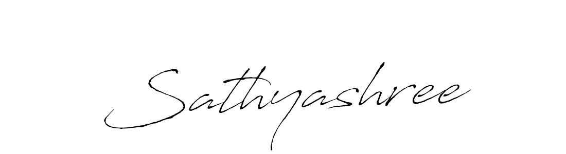 Make a beautiful signature design for name Sathyashree. With this signature (Antro_Vectra) style, you can create a handwritten signature for free. Sathyashree signature style 6 images and pictures png