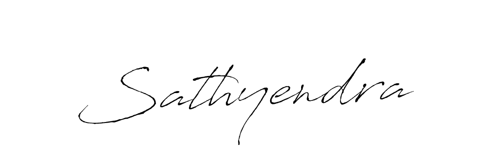 Sathyendra stylish signature style. Best Handwritten Sign (Antro_Vectra) for my name. Handwritten Signature Collection Ideas for my name Sathyendra. Sathyendra signature style 6 images and pictures png