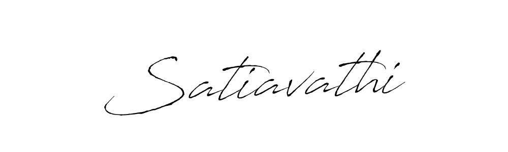 How to make Satiavathi signature? Antro_Vectra is a professional autograph style. Create handwritten signature for Satiavathi name. Satiavathi signature style 6 images and pictures png