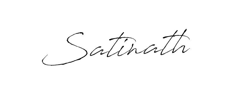 How to make Satinath name signature. Use Antro_Vectra style for creating short signs online. This is the latest handwritten sign. Satinath signature style 6 images and pictures png