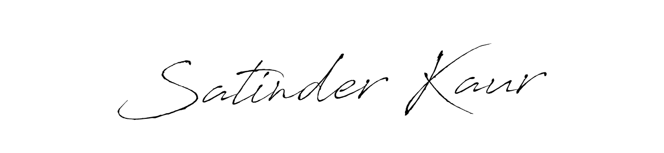 You should practise on your own different ways (Antro_Vectra) to write your name (Satinder Kaur) in signature. don't let someone else do it for you. Satinder Kaur signature style 6 images and pictures png