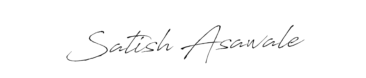 The best way (Antro_Vectra) to make a short signature is to pick only two or three words in your name. The name Satish Asawale include a total of six letters. For converting this name. Satish Asawale signature style 6 images and pictures png