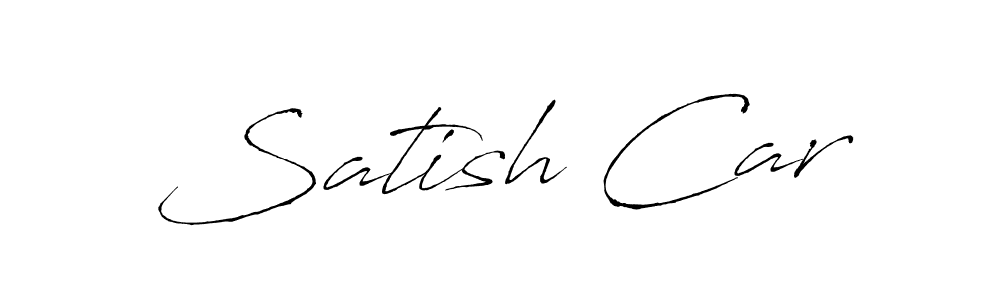 Use a signature maker to create a handwritten signature online. With this signature software, you can design (Antro_Vectra) your own signature for name Satish Car. Satish Car signature style 6 images and pictures png