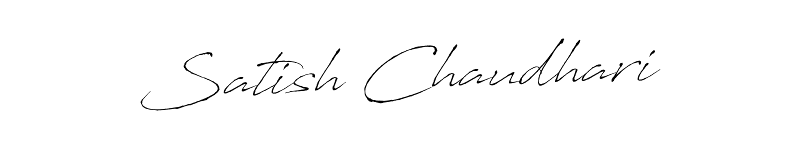 Make a beautiful signature design for name Satish Chaudhari. Use this online signature maker to create a handwritten signature for free. Satish Chaudhari signature style 6 images and pictures png