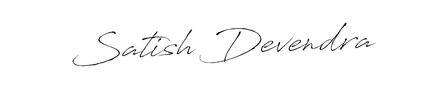 See photos of Satish Devendra official signature by Spectra . Check more albums & portfolios. Read reviews & check more about Antro_Vectra font. Satish Devendra signature style 6 images and pictures png