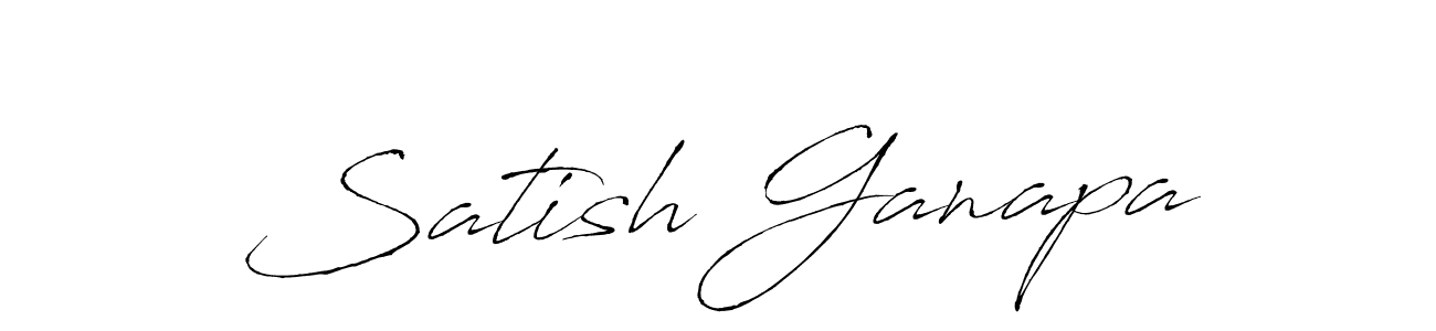 The best way (Antro_Vectra) to make a short signature is to pick only two or three words in your name. The name Satish Ganapa include a total of six letters. For converting this name. Satish Ganapa signature style 6 images and pictures png