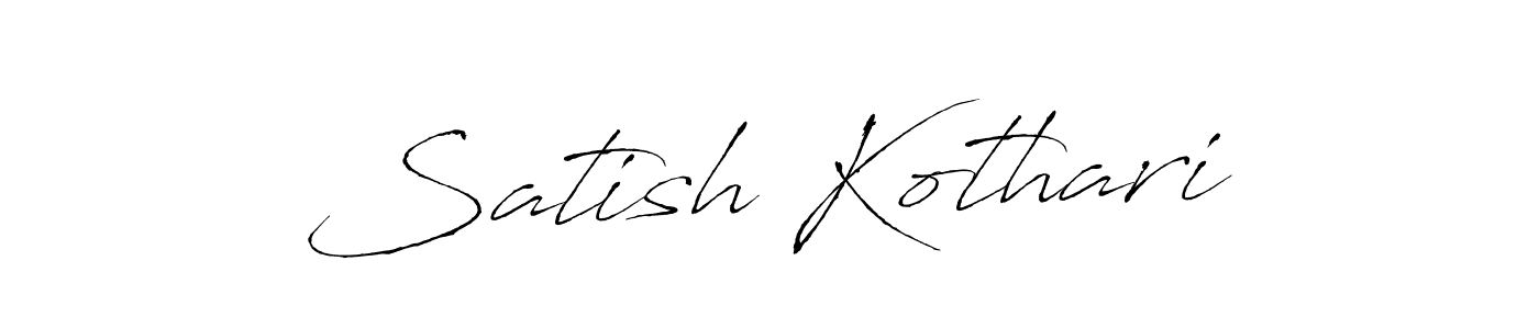 How to Draw Satish Kothari signature style? Antro_Vectra is a latest design signature styles for name Satish Kothari. Satish Kothari signature style 6 images and pictures png