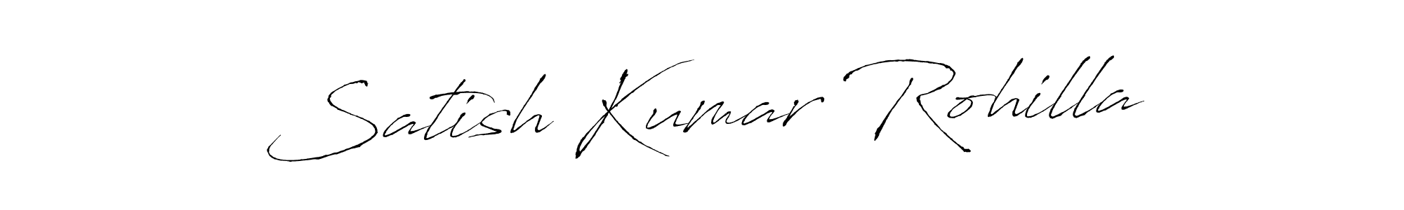 Also we have Satish Kumar Rohilla name is the best signature style. Create professional handwritten signature collection using Antro_Vectra autograph style. Satish Kumar Rohilla signature style 6 images and pictures png
