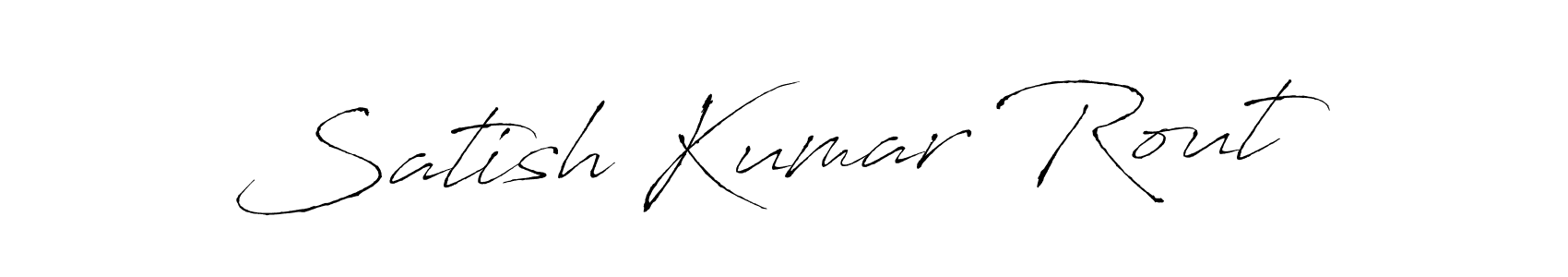 Also we have Satish Kumar Rout name is the best signature style. Create professional handwritten signature collection using Antro_Vectra autograph style. Satish Kumar Rout signature style 6 images and pictures png