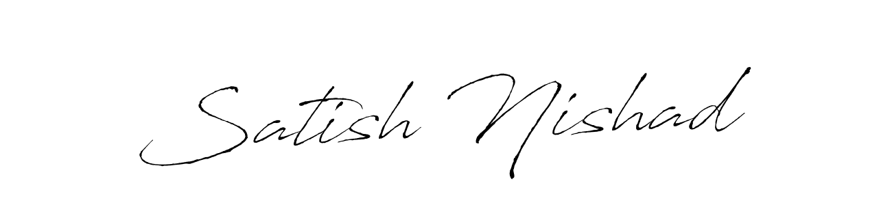 You can use this online signature creator to create a handwritten signature for the name Satish Nishad. This is the best online autograph maker. Satish Nishad signature style 6 images and pictures png