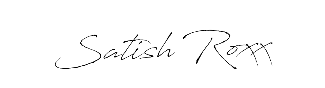 if you are searching for the best signature style for your name Satish Roxx. so please give up your signature search. here we have designed multiple signature styles  using Antro_Vectra. Satish Roxx signature style 6 images and pictures png