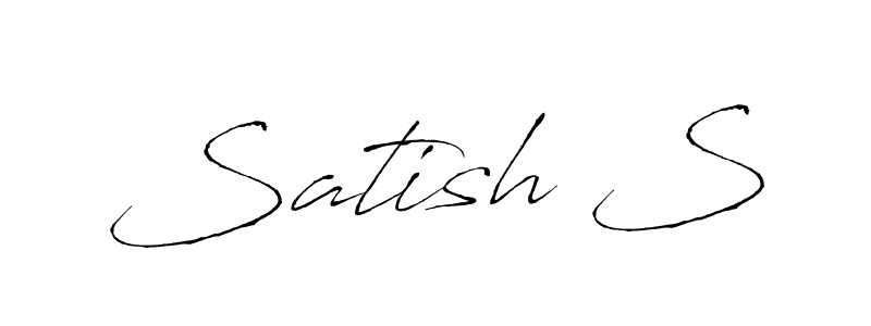 Also we have Satish S name is the best signature style. Create professional handwritten signature collection using Antro_Vectra autograph style. Satish S signature style 6 images and pictures png