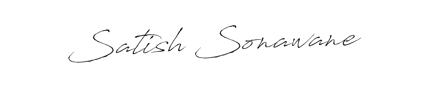 Make a beautiful signature design for name Satish Sonawane. Use this online signature maker to create a handwritten signature for free. Satish Sonawane signature style 6 images and pictures png