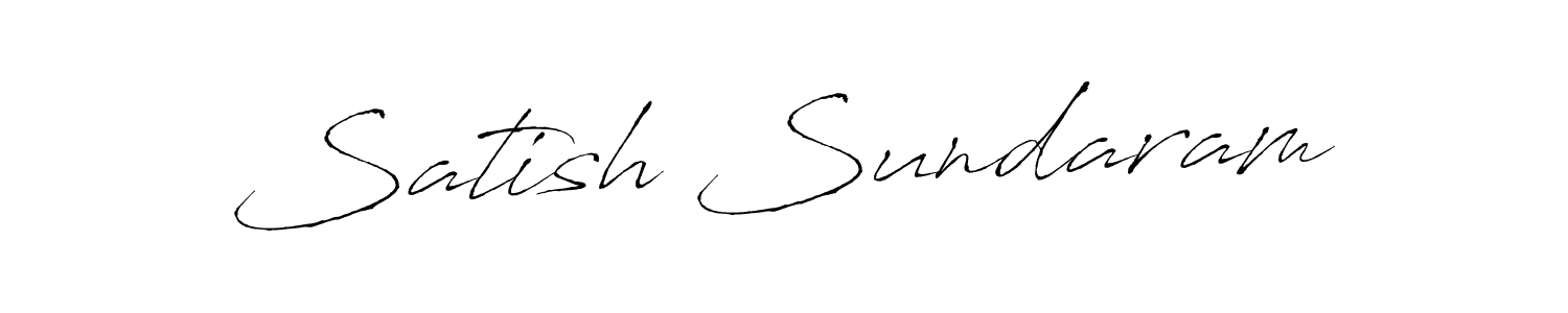 Once you've used our free online signature maker to create your best signature Antro_Vectra style, it's time to enjoy all of the benefits that Satish Sundaram name signing documents. Satish Sundaram signature style 6 images and pictures png