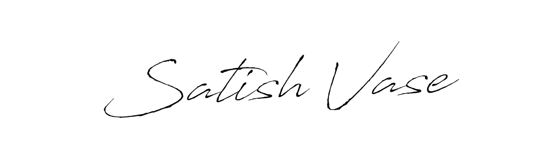 How to make Satish Vase name signature. Use Antro_Vectra style for creating short signs online. This is the latest handwritten sign. Satish Vase signature style 6 images and pictures png