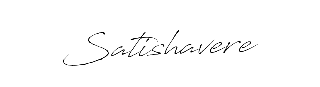 How to make Satishavere name signature. Use Antro_Vectra style for creating short signs online. This is the latest handwritten sign. Satishavere signature style 6 images and pictures png