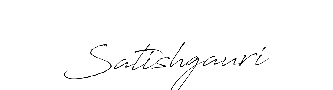 Once you've used our free online signature maker to create your best signature Antro_Vectra style, it's time to enjoy all of the benefits that Satishgauri name signing documents. Satishgauri signature style 6 images and pictures png