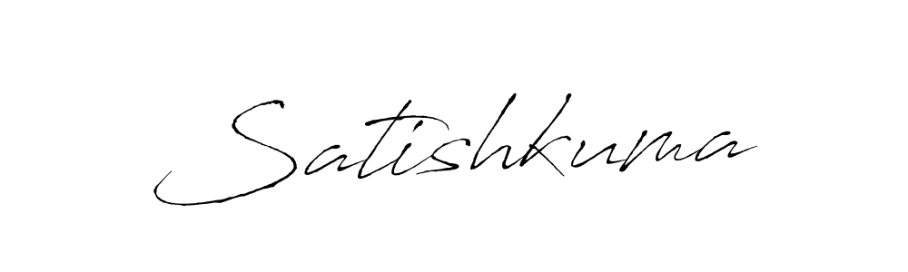 Create a beautiful signature design for name Satishkuma. With this signature (Antro_Vectra) fonts, you can make a handwritten signature for free. Satishkuma signature style 6 images and pictures png