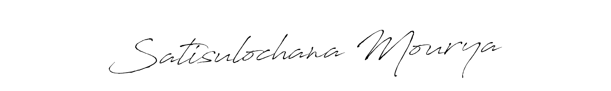 Antro_Vectra is a professional signature style that is perfect for those who want to add a touch of class to their signature. It is also a great choice for those who want to make their signature more unique. Get Satisulochana Mourya name to fancy signature for free. Satisulochana Mourya signature style 6 images and pictures png