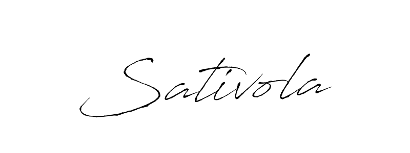 You should practise on your own different ways (Antro_Vectra) to write your name (Sativola) in signature. don't let someone else do it for you. Sativola signature style 6 images and pictures png